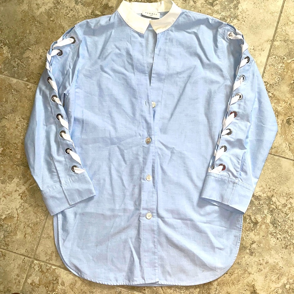 Sandro paris Top with arm detail size 1 Small